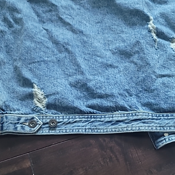 Zara Jackets & Coats Zara Mens Denim Hooded Jacket Poshmark